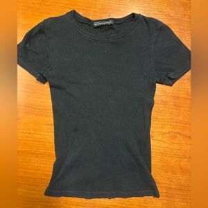 Brandy Melville black t shirt